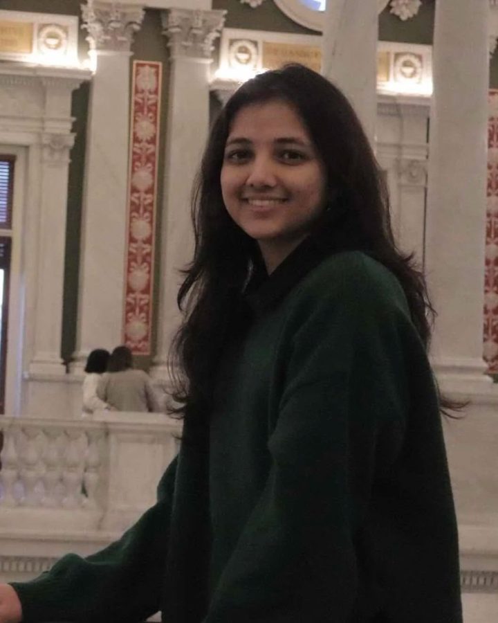 Himadri Bhandari, Events and Design Coordinator.